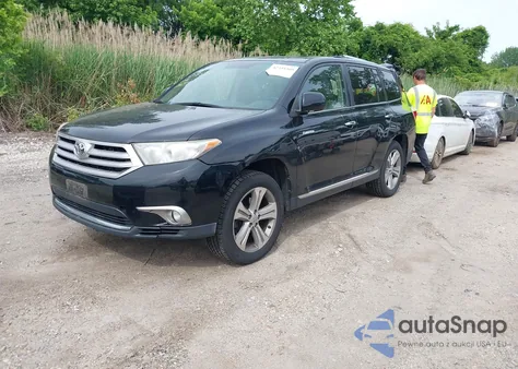 2011 Toyota Highlander Limited V6 z USA, uszkodzony, nr VIN 5TDDK3EH6BS043849